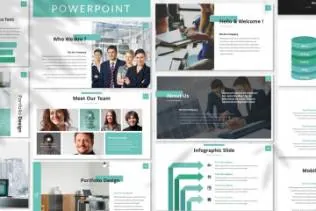 精品公司商务风格PPT幻灯片模板 Stendarr – Business Powerpoint