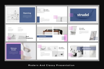 高端时尚的商业计划书ppt模板下载