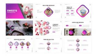 高端的keynote金融技术key模板下载