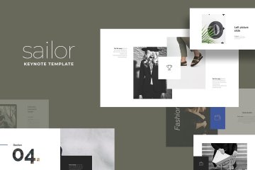 展示ppt模板 Sailor Keynote Template