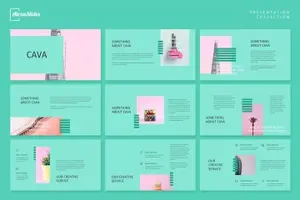 时尚创意ppt模板下载