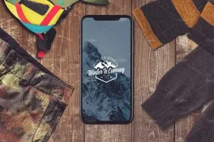 高品质登山运动Mockups场景Winter_Sports_Mock-up_Big_Pack