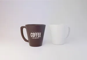 杯子马克杯咖啡杯包装样机贴图展示PSD模板 Mug Mockup