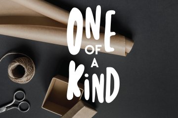 适合做婚礼标题古怪俏皮的无衬线粗体英文字体 Twin Pines | Font Duo