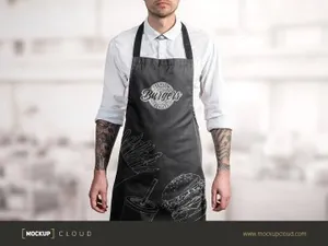 汉堡包商店面包店品牌VI场景样机 Burger Store Mockup Creator