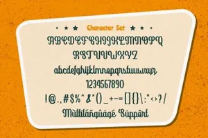 经典复古风老式潮人纹身刺青英文字体 Goldenlife - Vintage Display