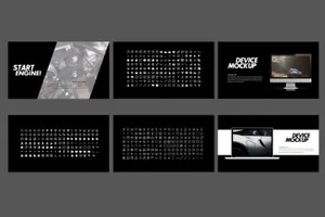 酷炫运动风格ppt模板下载