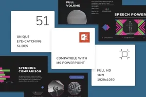 设计感强的个性ppt模板