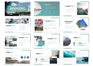 酒店预订ppt模板下载