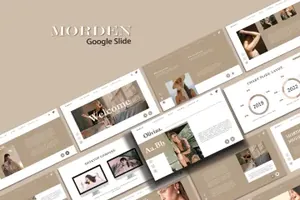 优雅时尚高端多用途的高品质谷歌幻灯片