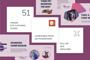 宠物护理管理PPT商业计划书模板下载