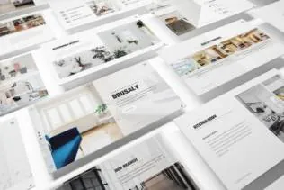 高端家具展示的ppt模板下载