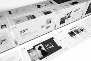 时尚品牌ppt模板下载