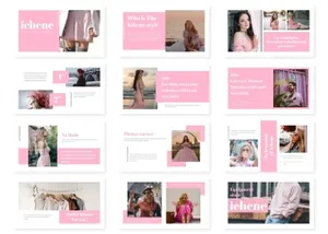 女性风格ppt模板下载