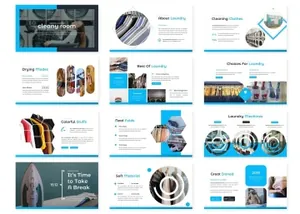 干净的大数据ppt模板下载