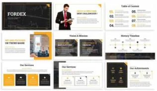 高端简约的培训专用ppt模板下载