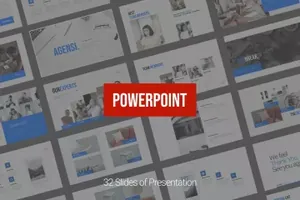 时尚高端简约专业的高品质powerpoint幻灯片演示模板