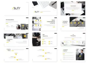 简洁的ppt模板下载