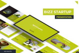 清新绿色抹茶配色的Google Slides谷歌幻灯片演示模板