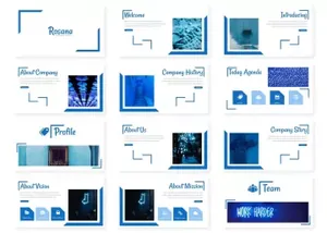 创意产业实用的极简主义ppt模板下载