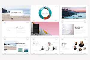 有创意的企业展示ppt模板下载