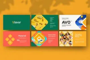 柔和创意风格ppt模板下载