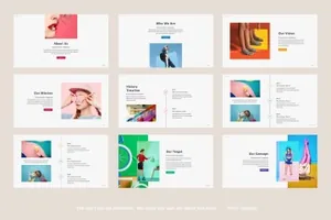 高端品设计展示ppt模板