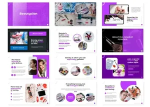 美容师介绍的相关ppt模板下载