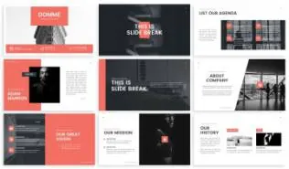 建筑素材的ppt模板下载