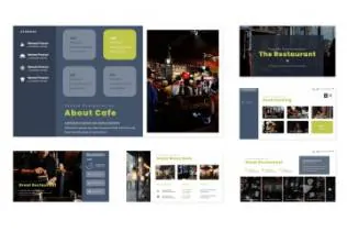 餐厅介绍的ppt模板下载