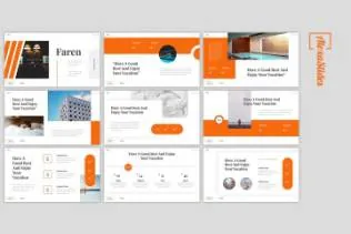 高端酒店ppt模板下载