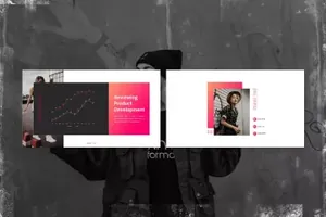 极简主义风格的ppt模板下载