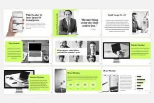 运动风格的商业ppt模板下载