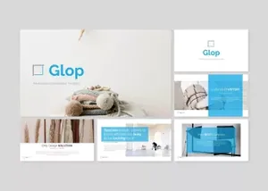 简单文艺范的ppt模板下载