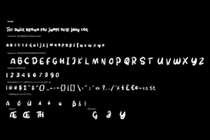 万圣节节日主题设计英文无衬线字体 Qunomy | Helloween Font Theme