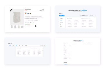 10个Web-UI Kit的电子商务电商小部件设计模板