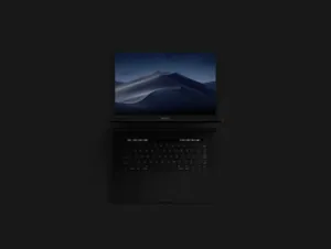 现代时尚苹果笔记本电脑MacBook Pro贴图样机模型Modern MacBook Pro