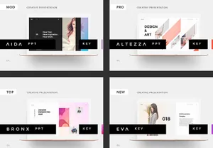 多用途博客时尚设计音乐餐厅工作室营销建筑现代企业ppt模板PRO Presentation Pack