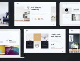 多功能时尚创意设计工作室宣传主题演讲幻灯片演示文稿BeMind Minimal Template