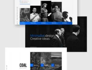 极简主义网格多用途现代商务主题演讲PPT幻灯片演示文稿Grids Minimal Presentation