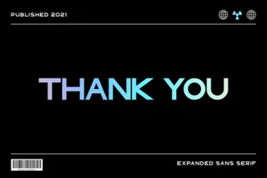 酷炫时尚科技粗体运动型商业排版品牌设计装饰字体 Bisetron Font