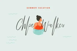 适合婚礼请柬的手写签名英文字体 Billie Harley Signature Font