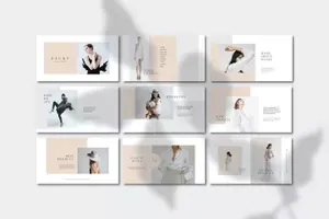 时尚温馨高雅的ppt模板（PPT,PPTX）