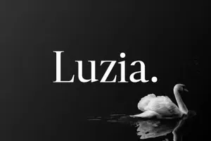 一款时尚优雅英文字体Luzia Font Family Free Demo 精选