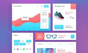 Ecommerce UI Kit #064 UI 素材