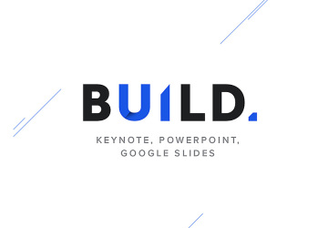 时尚电子产品宣传介绍主题演讲PPT幻灯片模板BUILD Keynote Presentation
