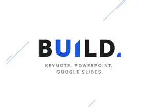时尚电子产品宣传介绍主题演讲PPT幻灯片模板BUILD Keynote Presentation
