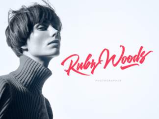 一款手写英文字体Emerald Script Font