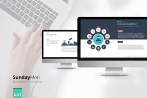 商业演示幻灯片模版sundaymon-powerpoint-presentation