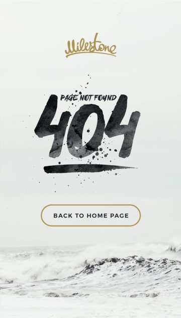 简约时尚404错误页面PC端手机端PSD